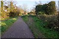 Royal Military Canal Path towards Scanlons Bridge