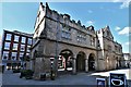 Shrewsbury Old Market Hall from Princess Street