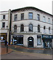 The Beacon on a town centre corner, Stroud