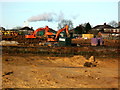 New housing under construction at Pontefract