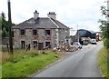 Farm house under renovation on the Hare