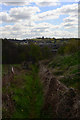 Path running east from Lodge Lane, Heckmondwike