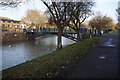 Royal Military Canal Path at Ladies Walk Bridge, Hythe