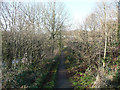 Path to the canal off Bank Street, Brighouse