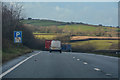 SX6595 : South Tawton : The A30 by Lewis Clarke