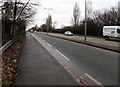 North along the A4252, Smethwick