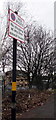 RED ROUTE sign, Telford Way, Smethwick