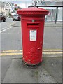 SH8578 : King George V pillar box on Erskine Road, Colwyn Bay by Meirion