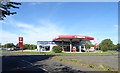 Service station on Clatterbridge Road (B5151)