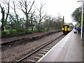 Track work underway at Birchgrove station