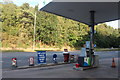 Harvest petrol station on the A6, Clophill