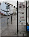 The Brunel Mall information board, London Road, Stroud