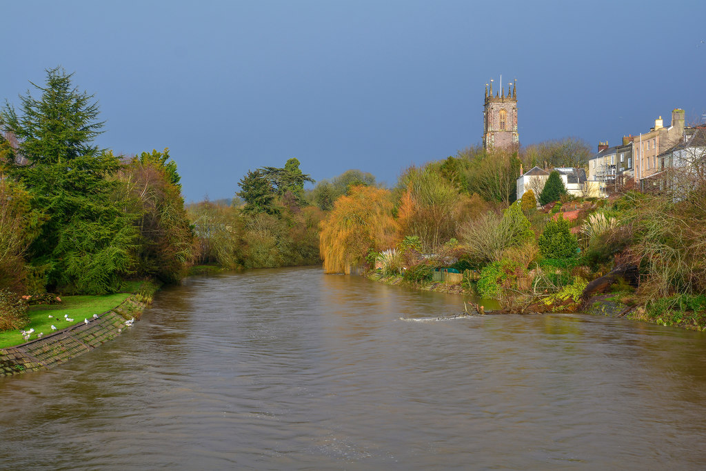 Tiverton : The River Exe © Lewis Clarke cc-by-sa/2.0 :: Geograph ...