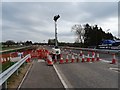 SO8540 : Roadworks raising the A4104 by Philip Halling