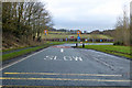 A1 off slip road to B1337 towards Morpeth