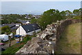 View from the walls of Haverfordwest Castle