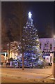 Christmas tree on High Street, Dunstable