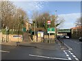 Entrance to North Road railway station