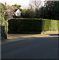 SO2914 : Warning sign - School, Chapel Road, Abergavenny by Jaggery