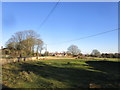 Grass field in Stainby