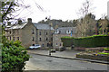 Buildings south of abbey ruins, Jedburgh