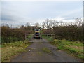 Blocked track of the A7, Parcelstown