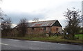 Farm building beside the A7