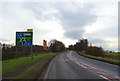 A7 approaching Greymoorhill Roundabout