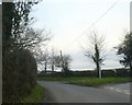 Road junction at Catmoor Cross