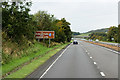 Northbound A78 near Troon