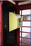 TF1509 : Defibrillator in former phone box by Bob Harvey