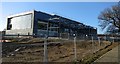 Construction of the new Everards brewery and beer hall