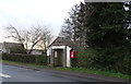 NY0374 : Bus stop and shelter on the B724, Elizafield by JThomas