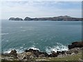SM7123 : View to Ramsey Island by Philip Halling