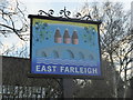 The village sign for East Farleigh