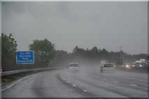 SJ9312 : Penkridge : M6 Motorway by Lewis Clarke