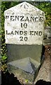 Old Milestone by the A394, south east of Breage - east face