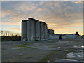 Cement silos at Westbury cement works