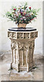 St Nicholas, Idbury - Font