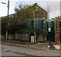 Electricity substation at the southern end of Woodland Road, Crynant