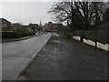 Wide pavement, Lydney