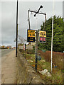 SE2527 : Sign for The Old Vicarage, Bruntcliffe Road, Morley by Stephen Craven