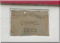 Date stone for former Primitive Methodist Chapel, Preston