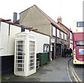 K6 telephone box on Main Street, Preston