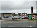 Commercial Street car park and bus stop, Morley 