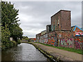 Derelict factory buildings by the Caldon Canal near Hanley