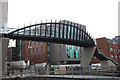 Footbridge at Brayford Wharf East level crossing