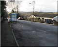 X8 bus stop and shelter, Dulais Road, Seven Sisters