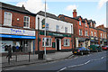 The Crown and shops in Heaton Moor