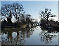 Grand Union Canal at Old Junction Boatyard